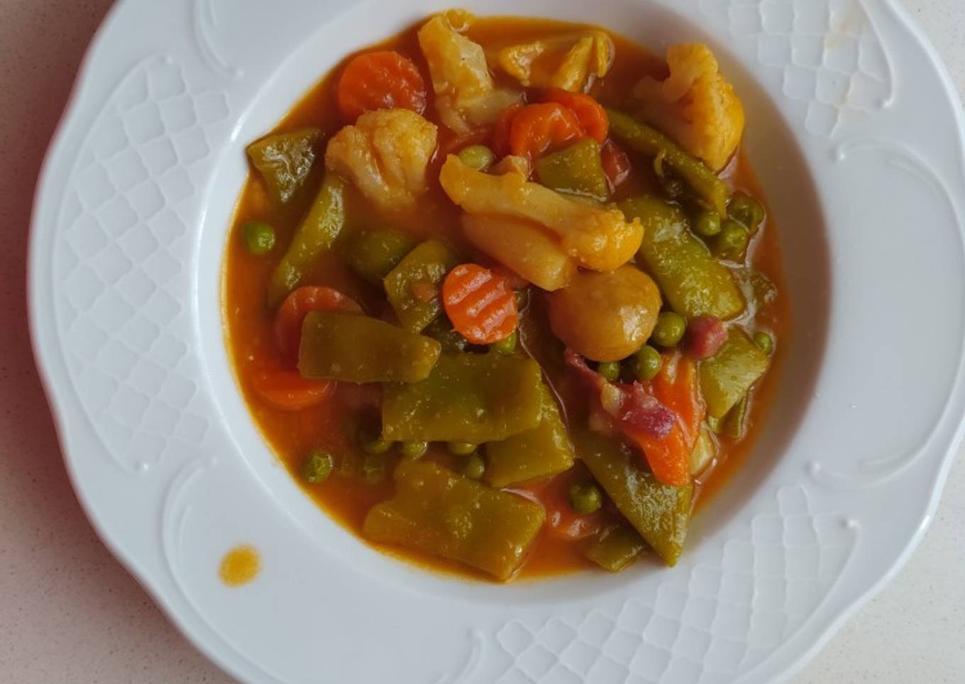 Menestra de verduras Thermomix