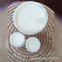 Soya milk juice A picture of Soya milk juice.