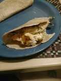 Tortillas integrales con pollo y vegetales