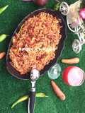 Arabian beetroot rice