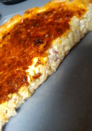 Une photo de Tarte à l'oignon
