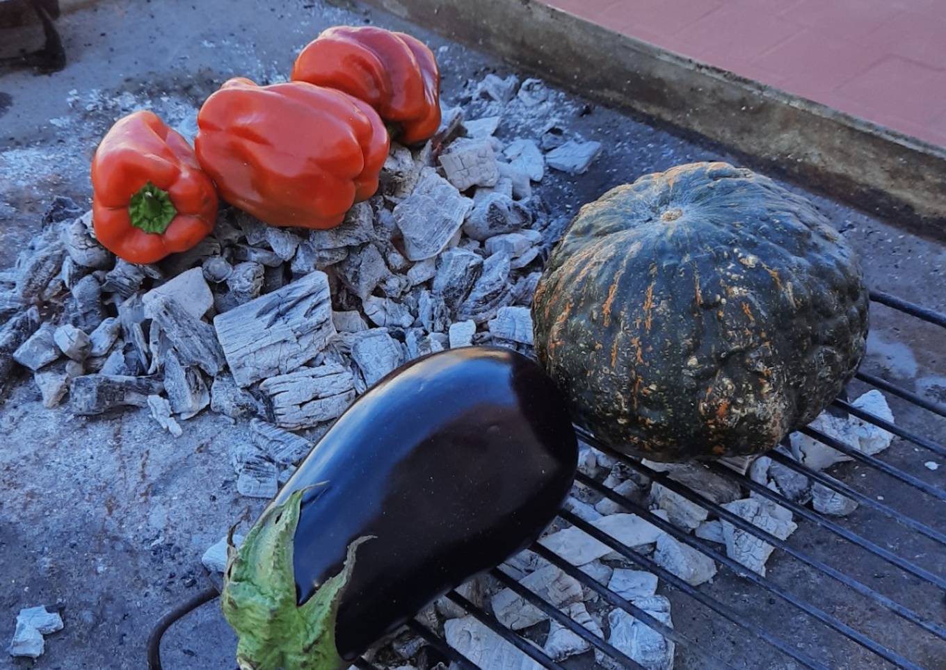 Tres recetas: verduras a las brasas (1) morrones