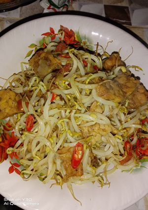 Foto resep Tumis Toge tempe simple