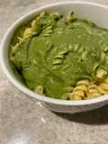 Fideos con salsa verde 🍃