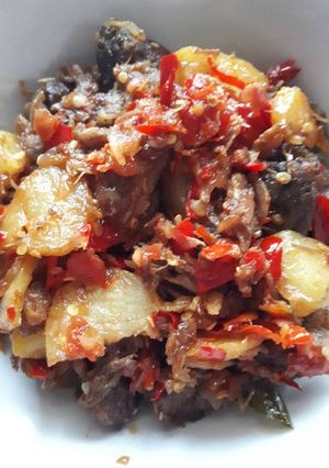 Foto resep Dendeng Balado Basah