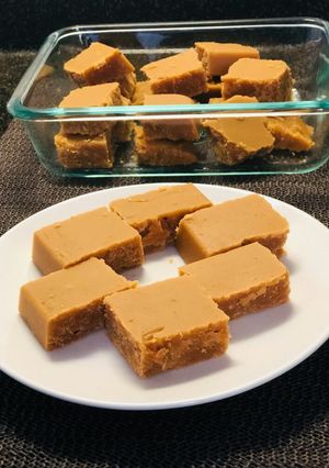 A picture of Mysore Pak.