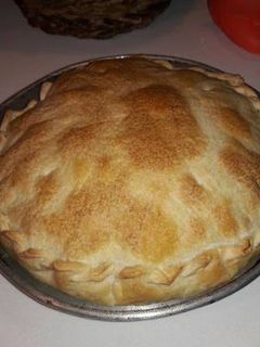 Una foto de Tarta de atún muy fácil con las conservas de la alacena