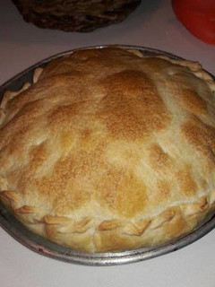 Una foto de Tarta de atún muy fácil con las conservas de la alacena