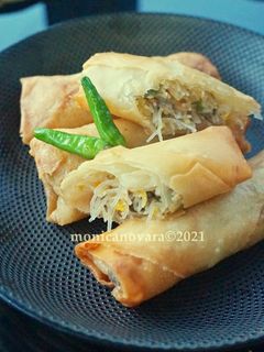Foto resep Lumpia Bihun Jamur