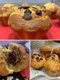 Muffins o magdalenas esponjosas sin aceite ni mantequilla ni azúcar, nadie lo diría!