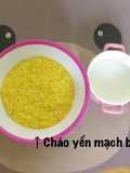 Cháo Yến mạch bí đỏ (Ăn dặm cùng con ❤️)