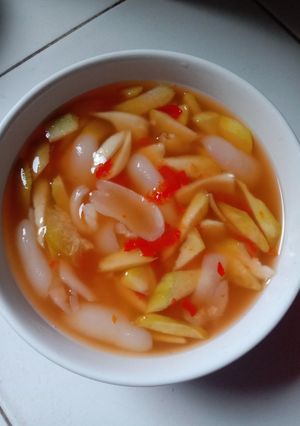 Foto resep Asinan rambutan, kedondong iris2