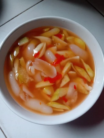 Easy Ways Prepare Recipes Asinan rambutan, kedondong iris2 the Awesome  Delicious.