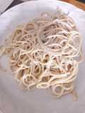 Espaguetti express en 2 pasos