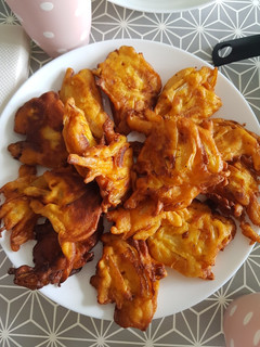 Una foto de Bhaji de cebolla