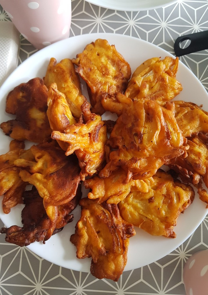 Una foto de Bhaji de cebolla