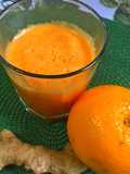 Elixir de piña, zanahoria, jengibre y cúrcuma