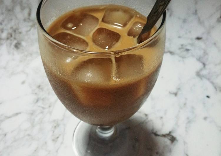 Resep Coffee Ice Brown Sugar /Kopi Gula Aren yang Sempurna