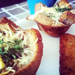 A picture of Bread baskets.