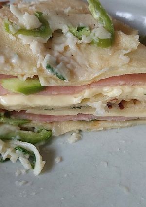 Töltött palacsinta recept fotója
