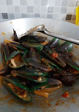 Foto resep Kerang Hijau Saus Asam Pedas Manis