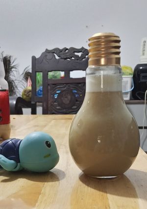 Hình của món Sữa đậu xanh đường mía.