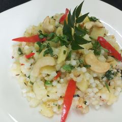 A picture of Aloo Sabudana Khichdi.