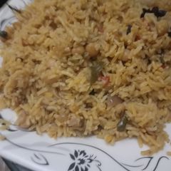 Chana (CHICKPEAS) pulao 🍚 🌾 A picture of Chana (CHICKPEAS) pulao 🍚 🌾.