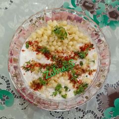 A picture of Boondi Raita.