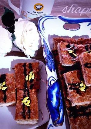 عکسی از دستور مکرون گردویی