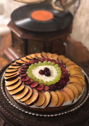 عکسی از دستور تارت کیک با میوه های تابستانی