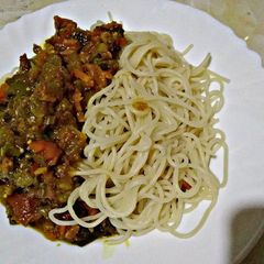 A picture of Easy lazy one pot beef with pasta#4wkschallenge.