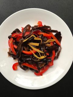 Hình của món Ớt chuông xào.