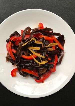 Hình của món Ớt chuông xào.