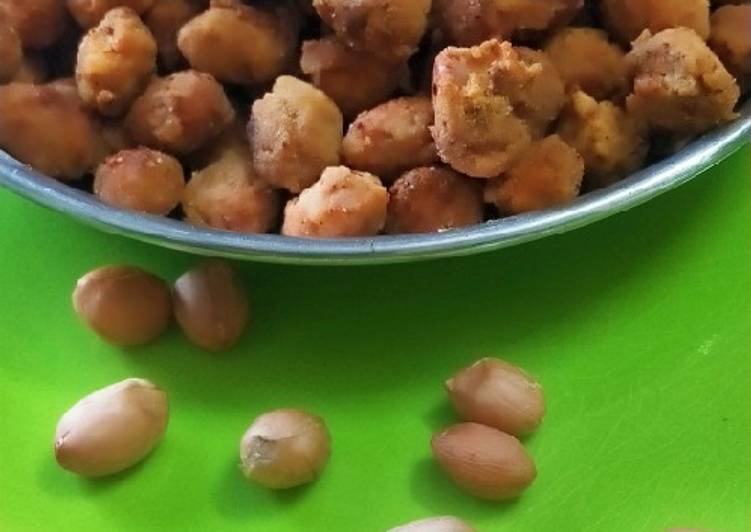 Recipe of Speedy Peanut bhujiya