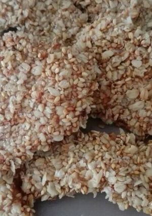 Zabos-szezámmagos bundában rántott csirkemell, csípősen recept fotója