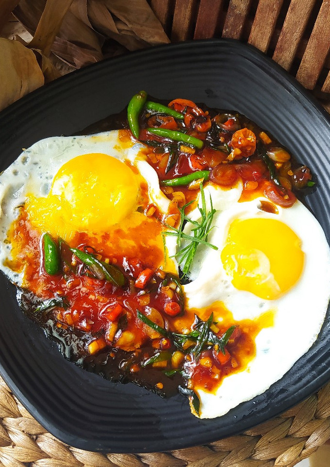 Foto resep Telur Ceplok Kecap Masak Kilat