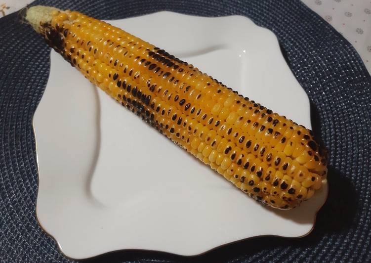 Comment à Préparer Super rapide fait maison Maïs grillé a la braise 🌽