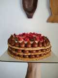 Torta sablée de almendras