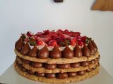 Torta sablée de almendras
