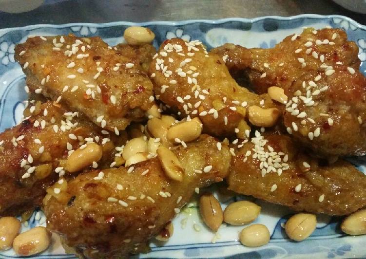 Fried chicken korea style