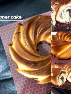 Foto resep Marmer cake 5 telur moist