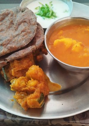 A picture of Buckwheat Flour Puri.