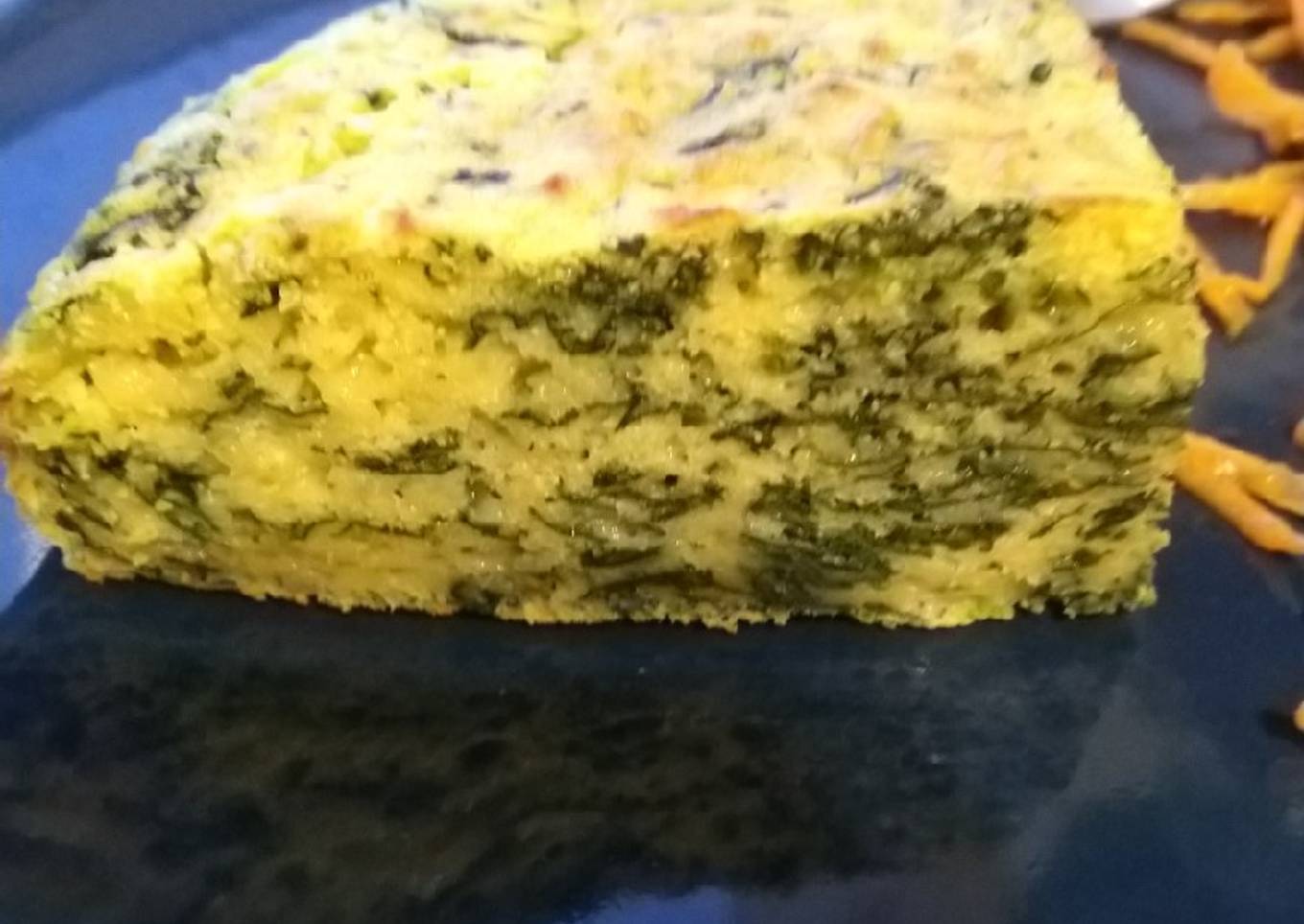Cake épinard comté