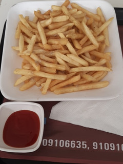 A picture of French fries.