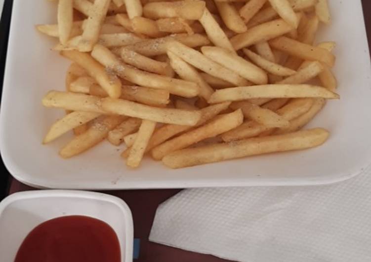 Steps to Make Tasty French fries