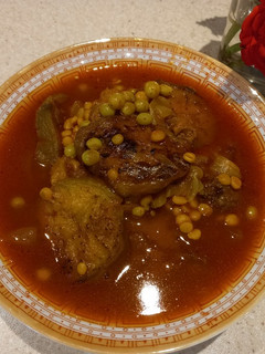 عکسی از دستور خورش قیمه بادمجان با غوره