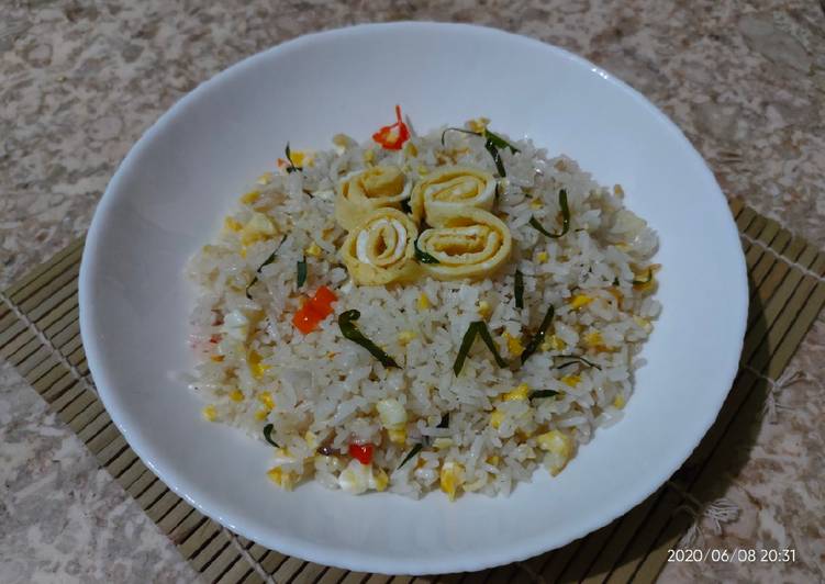 Resep Bumbu Dapur Sepiring NASI GORENG DAUN JERUK