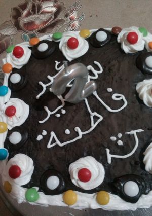 صورة لوصفة كيكة عيد الميلاد 🎂🎂🎂🎂