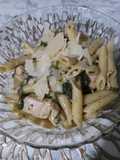 Spinach, Pesto And Chicken Penne